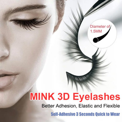 🔥 3D self-adhesive false eyelashes