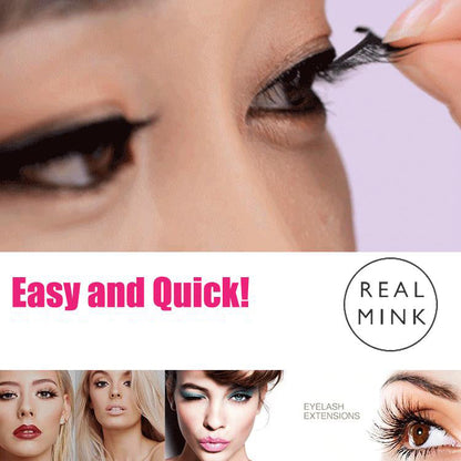 🔥 3D self-adhesive false eyelashes