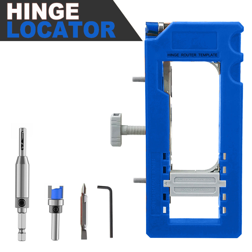 Hinge Door Lock Hole Positioner Kit Set