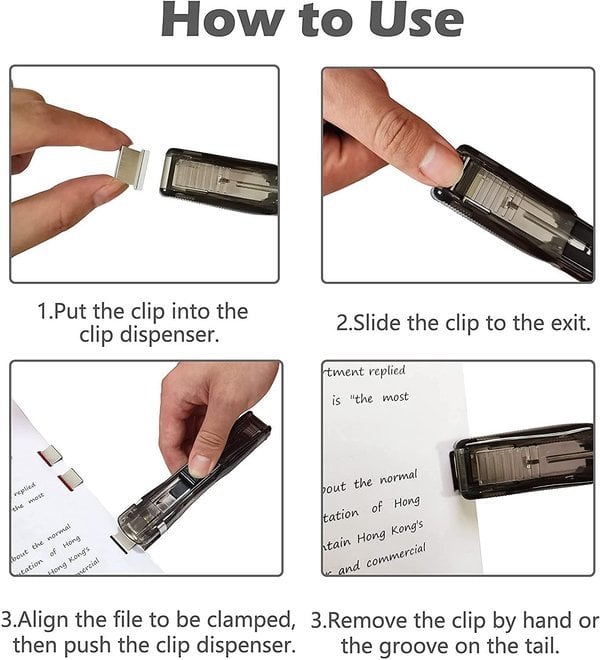 🔥2025 Hot Sale🔥Reusable Creative Stapler🎁The perfect partner of office workers and students😍