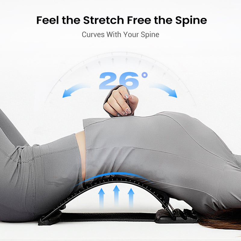 Massage with acupuncture and magnetic therapy for the lower back