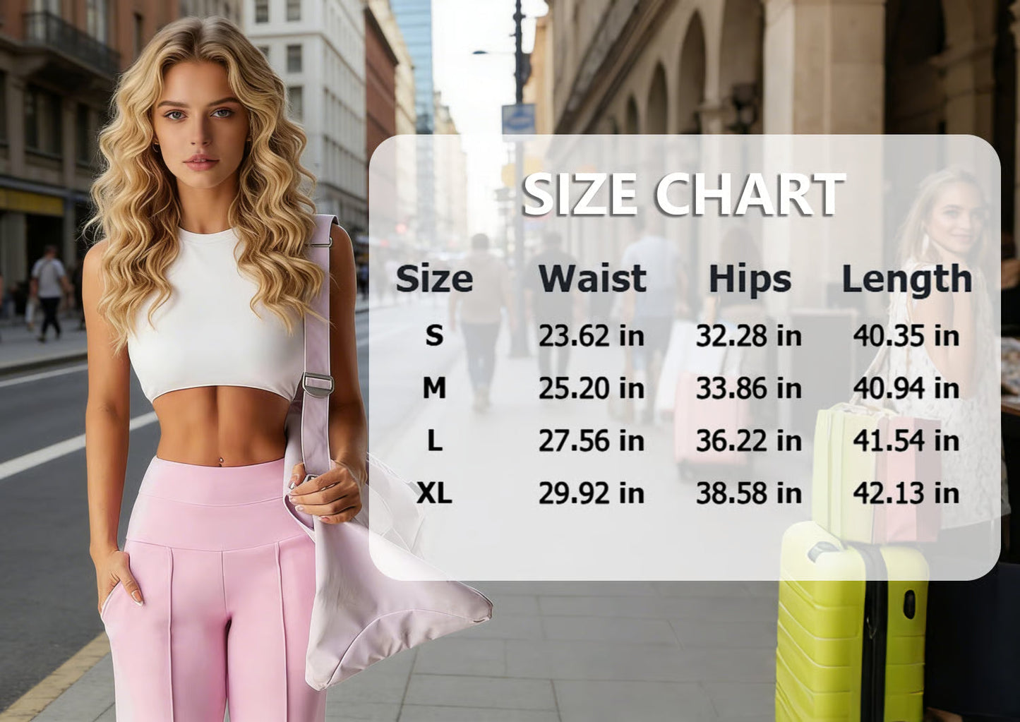 💃 Pantalon Droit Femme – Coupe Ample, Tissu Souple & Élégance Quotidienne ✨