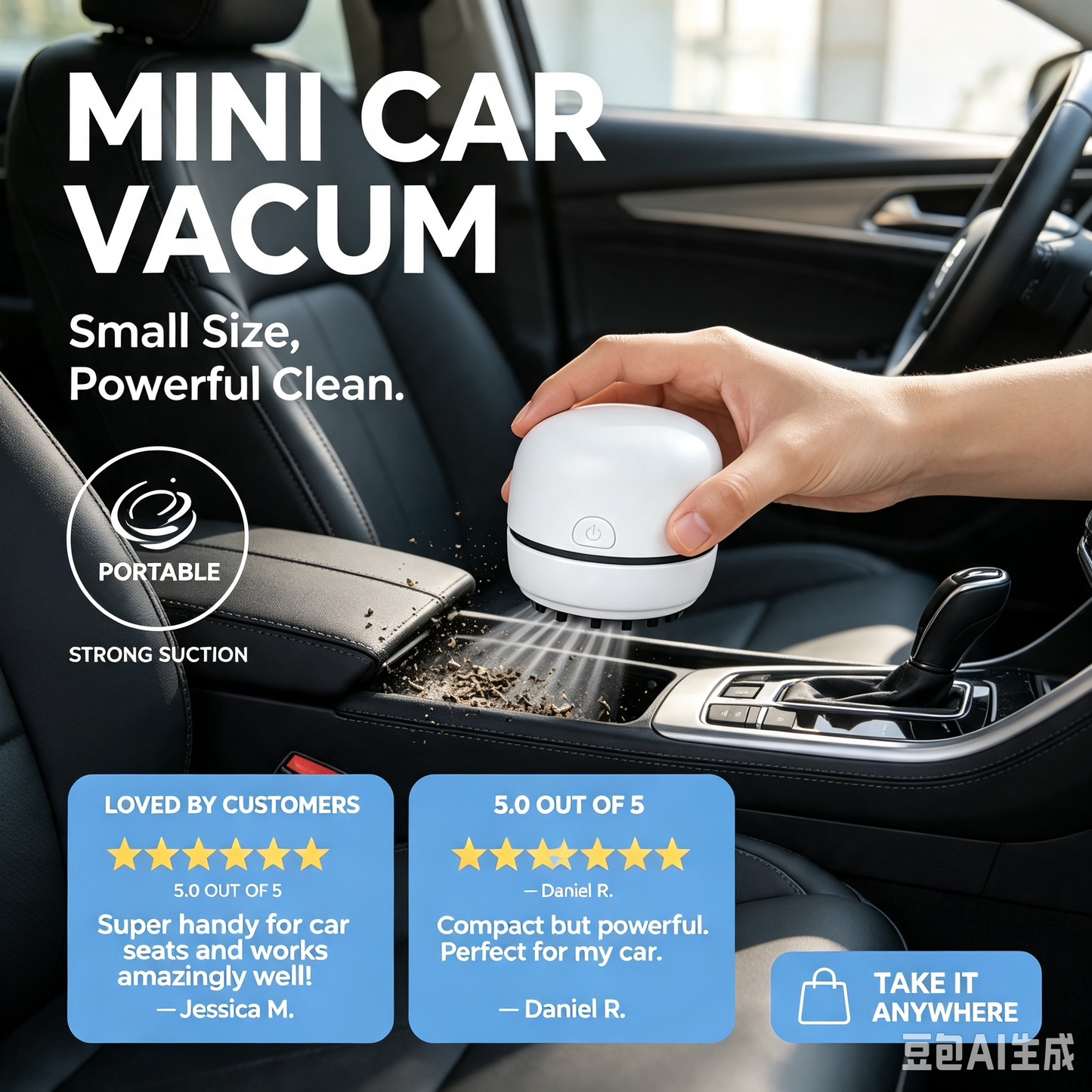 Mini Car Vacuum Cleaner