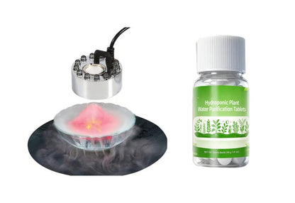 ⏳🔥LIMITED-TIME 50% OFF! ⏰💨 12-LED Ultrasonic Mist Maker Fogger – Creates cool mist & colourful light – Perfect for humidifiers, fountains or Halloween decor – runs quietly in water 💧✨