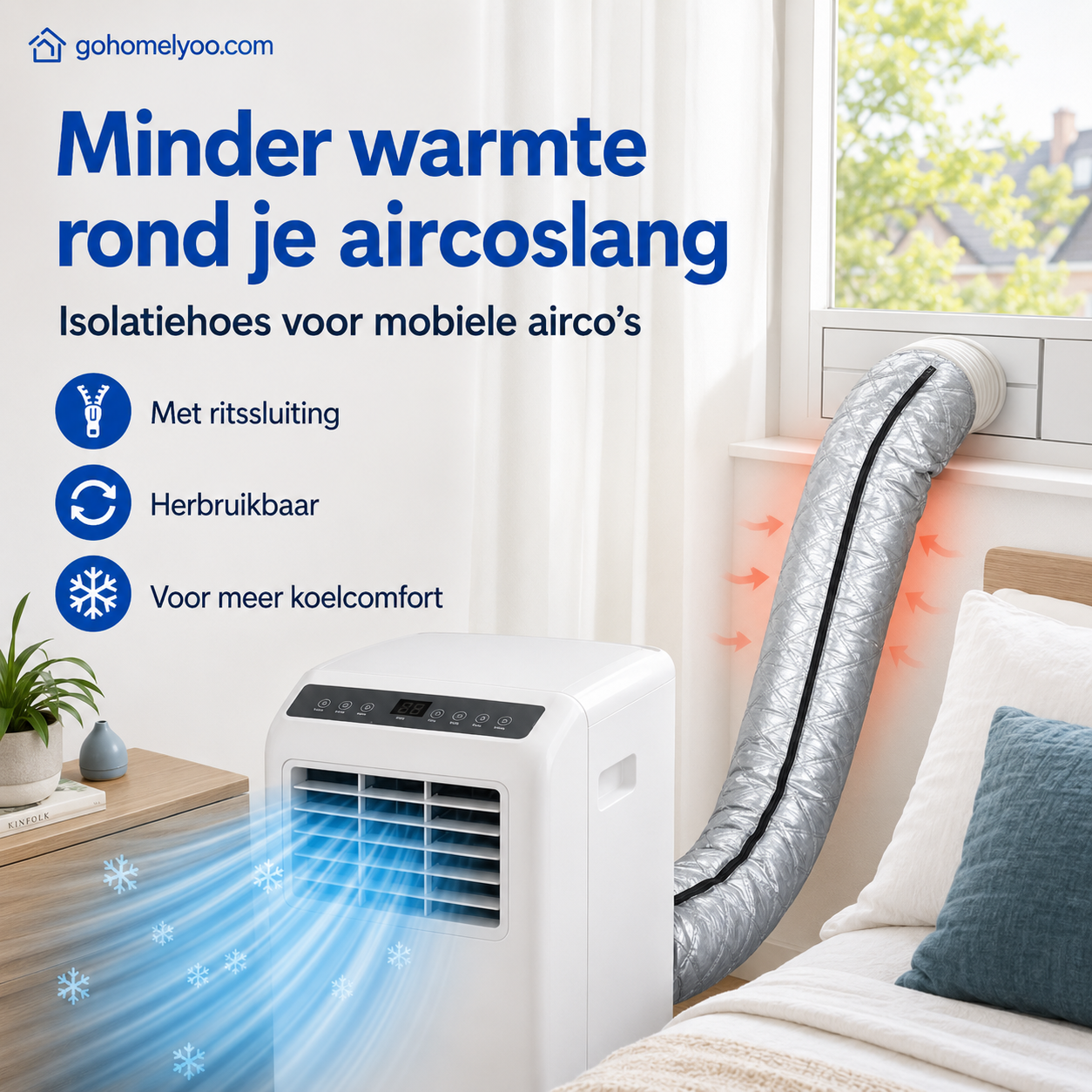 🔥Insulation cover for air conditioning hoses: a must-have for your home during the summer