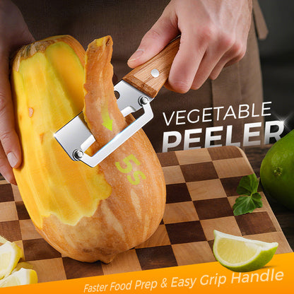 Multifunctional Vegetable Peeler – Stainless Steel Blade & Ergonomic Handle for Perfect Peeling✨