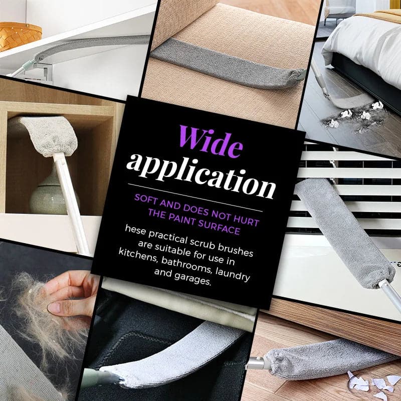 🧹 50% OFF! ✨ Retractable Dust Brush - Telescopic Design for Cleaning Hard-to-Reach Spaces (Furniture/Appliances/Car) 🚗🔍