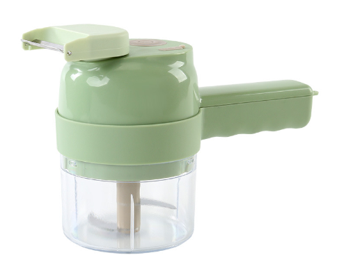4-in-1 manual electric vegetable cutter setMultifunction cordless food processor