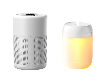 🍃 50% OFF NOW!💨 Compact Home Air Purifier – Quiet & Energy-Efficient – Allergies & Pet Hair Solution 🏠