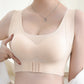 Wire-Free Posture-Correcting Bra – Crossed Straps & Front Closure