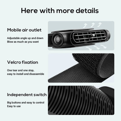 🌀SUMMER HOT SALE 50% OFF🚗Adjustable Cooling Fan for Driver and Passenger's Seat