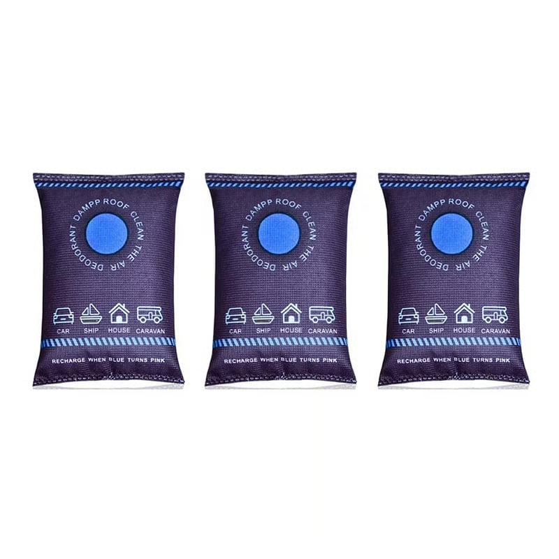 📢📢Buy 5 Get 5 Free !! ⏰Dehumidification Bag Desiccant|Reusable Moisture Absorber with Color-Changing Indicator