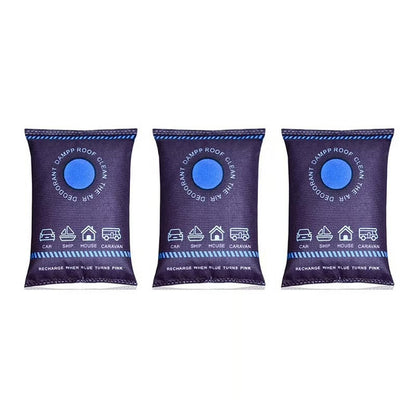 📢📢Buy 5 Get 5 Free !! ⏰Dehumidification Bag Desiccant|Reusable Moisture Absorber with Color-Changing Indicator