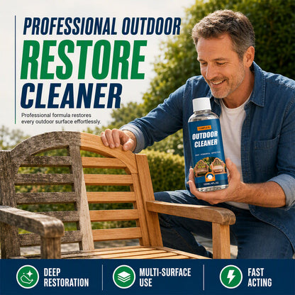 📢Limited-time offer: 60% OFF!🏆Multi-Surface Stone Cleaner – Effectively eliminates moss, black spots, and hard water stains, plus effortlessly handles weeds growing in cracks and joints
