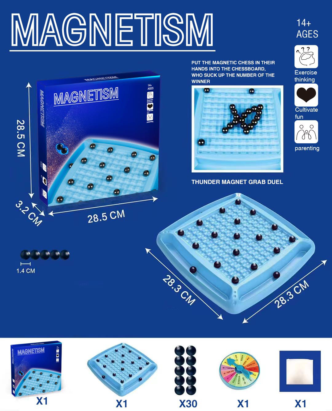 🎁Limited Time Offer🔥Magnetic Chess Game✨Perfect Gift