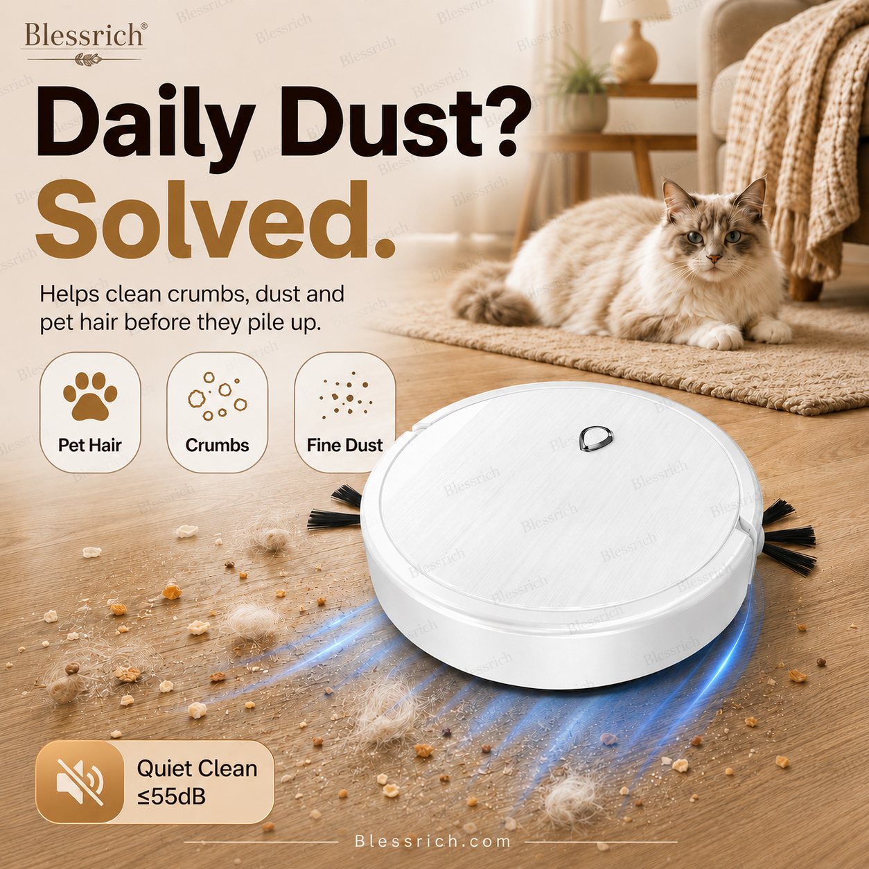 SmartSweep™ 3-in-1 Robot Cleaner