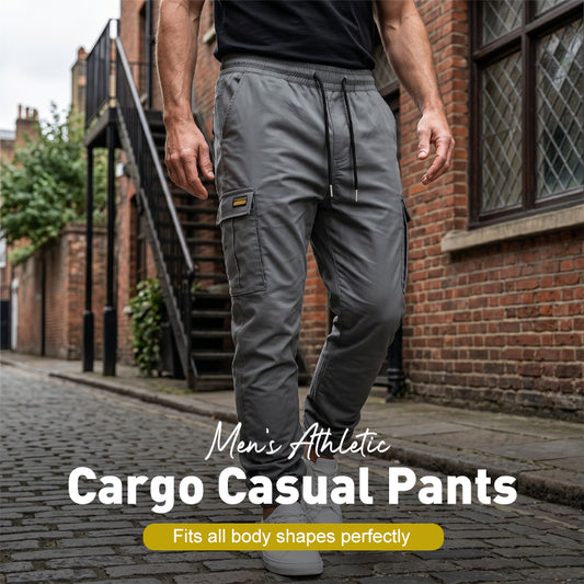 ⏳🔥LIMITED-TIME 50% OFF! 👖 Men’s Casual Cargo Trousers – Stylish, Comfortable & Adjustable ✨
