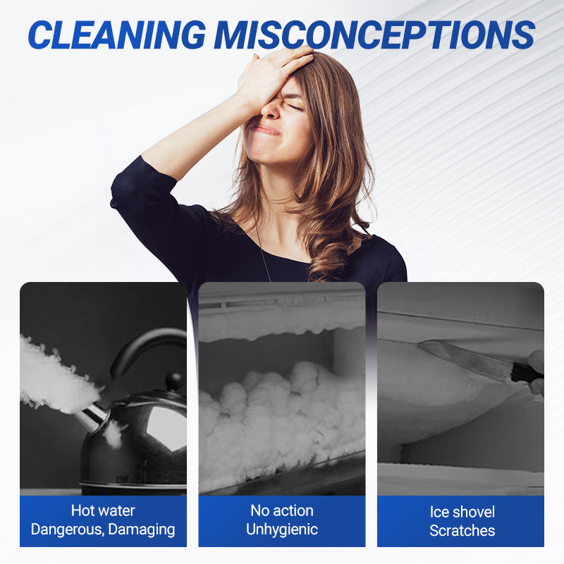 Defrosting Spray for Fridge & Freezer - Rapid Ice Removal with Eco-Friendly Formula for Effortless Cleaning 🌿❄️