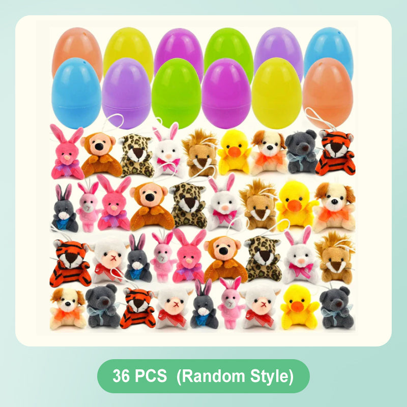 🎁Easter Hot Sale 50% OFF🎁Prefilled Easter Eggs with Stuffed Animals Toys