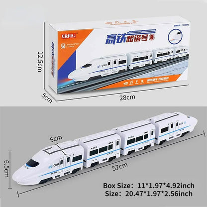 💖2025 Merry Christmas Sale🚅Electric Universal Simulation High Speed Railway Harmony Train Toy