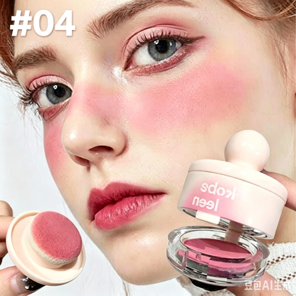 Creamy Blush Putty with Powder Puff
