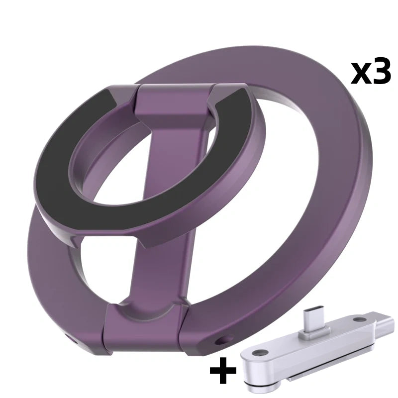 Dual-Sided Magnetic Ring Holder & Stand