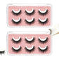 applovin💕Reusable Self-Adhesive False Eyelashes