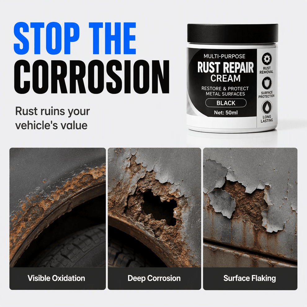 Arab Rust Multi-Purpose Rust Repair Cream for Cars & Household Metal – choosemuc