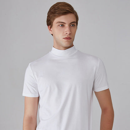 🆒40% OFF👕High Neck Slim Fit T-shirt for Men⚡