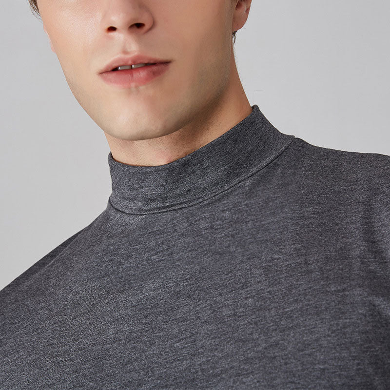 🆒40% OFF👕High Neck Slim Fit T-shirt for Men⚡