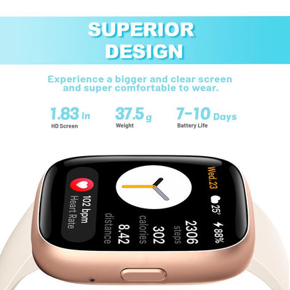 ⌚ 50% OFF! Smart Watch for Women & Men – Make/Answer Calls, 100+ Sports Modes, Sleep Tracker & IP68 Waterproof! 💪📲