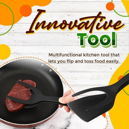🌞Summer Hot Price Only Today-9.99!!🔥Buy 1 Get 1 Free🔥2 In 1 Grip Flip Tongs