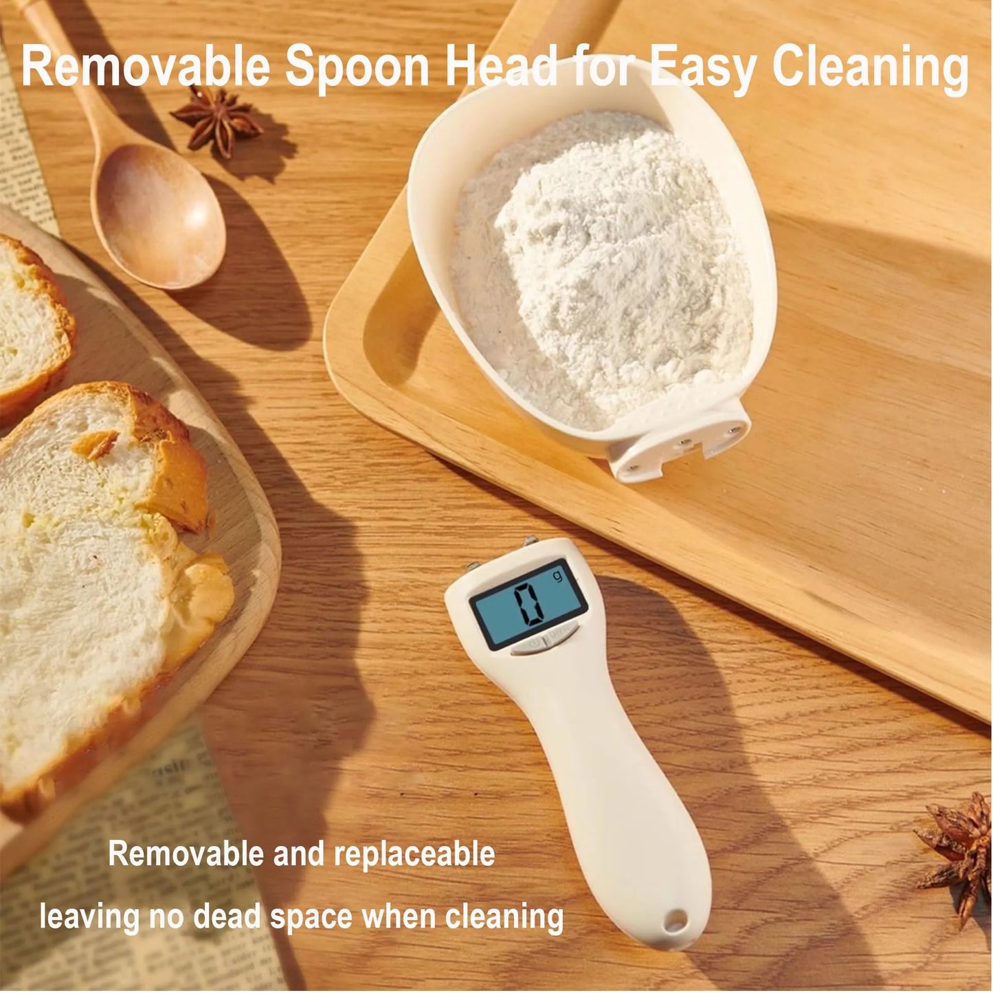 🏆LAST DAY 70% OFF🎁Food Electronic Measuring Scoop Scale