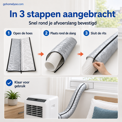 🔥Insulation cover for air conditioning hoses: a must-have for your home during the summer