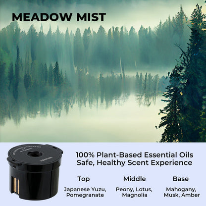 ☁️2025 Cloud Mist Car Diffuser - Auto On/Off with 30-Day USB-C Battery & 1 Refill = 1 Year Freshness
