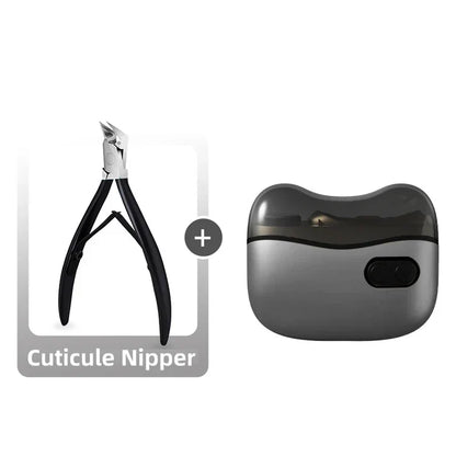 🔥⏳Black Friday Sale!🚨 Lowest Price Ever, Don't Miss Out! 💅 2-in-1 Electric Nail Clipper & Polisher