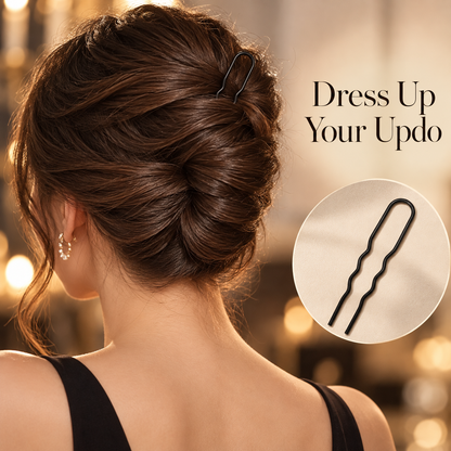 U-Shaped Hair Fork & Bun Maker – The Ultimate Hair Fixing Tool for Women