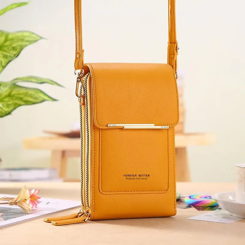 🏆Last Day Promotion：ONLY ￡8.99!!👜📱 Simple and elegant women's touchscreen crossbody phone wallet