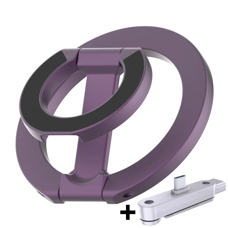 Dual-Sided Magnetic Ring Holder & Stand