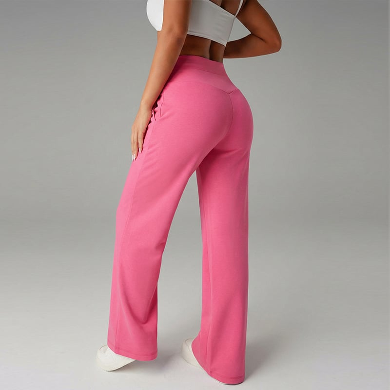 💃 Pantalon Droit Femme – Coupe Ample, Tissu Souple & Élégance Quotidienne ✨