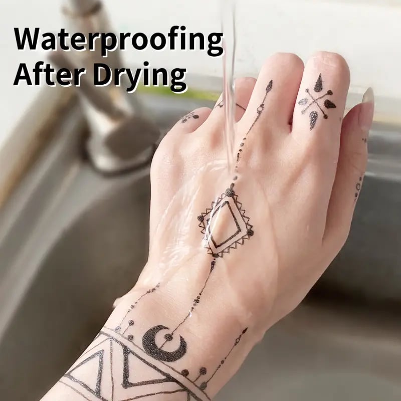 🎨Perfect For Unique Body Art🔥Temporary Tattoo Markers for Skin