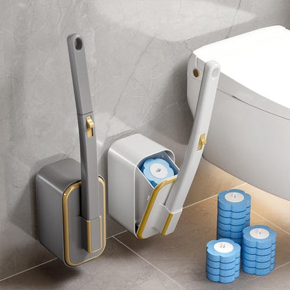 🚽💦Disposable Replacement Wall-Mounted Innovative Toilet Brush Set✨