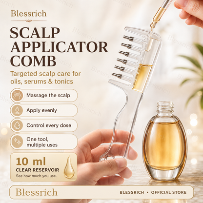 Scalp Serum Applicator Comb