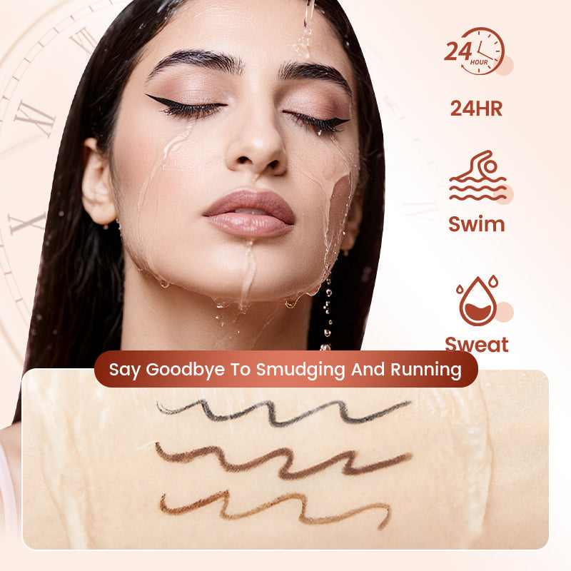 🔥LAST DAY SALE ONLY14.99💲!!💧14-Pack Waterproof Colored Gel Eyeliner Pencil – Metallic & Shimmer Finishes, Smudge-Proof（Pencil sharpener color is random）