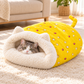 🎅Christmas Hot Sale 50% OFF! 🔥 Cozy Pet Nest for Cats and Dogs - Plush & Machine Washable, Perfect for Your Pet's Comfort and Warmth ✨