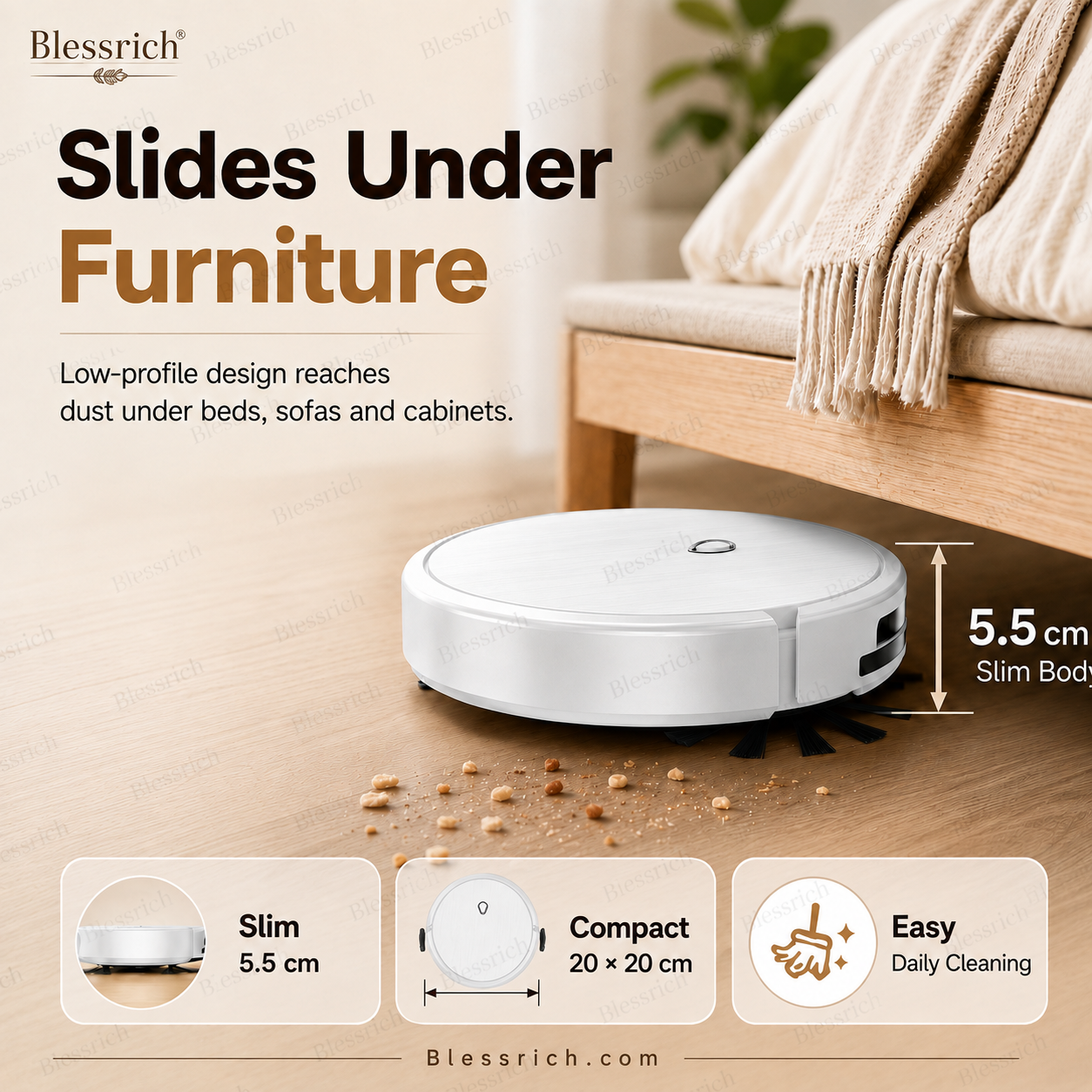 SmartSweep™ 3-in-1 Robot Cleaner