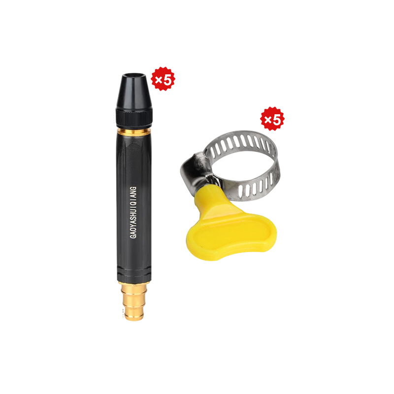 🚀High-pressure spray nozzle – Clean at home and save big! 🔥💦