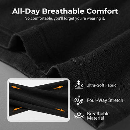 Men's Ultra-Absorbent Incontinence Boxer Briefs