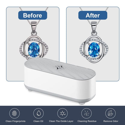 🔥Hot Products🔥Portable ultrasonic jewelry cleaner suitable for all jewelry and eyeglasses💎