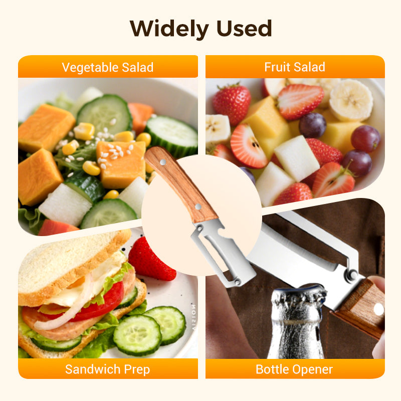 Multifunctional Vegetable Peeler – Stainless Steel Blade & Ergonomic Handle for Perfect Peeling✨